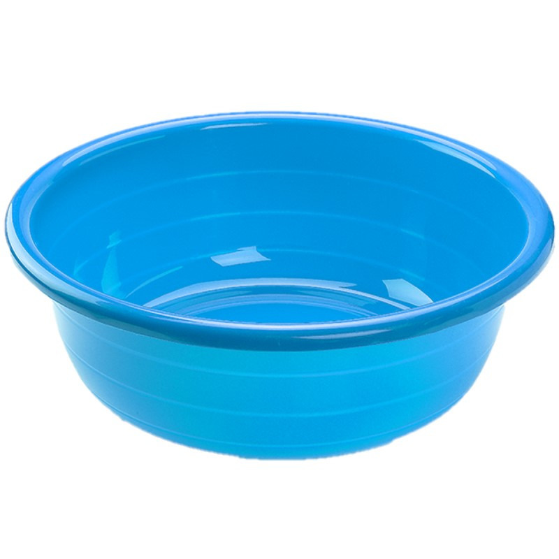 PlasticForte Teiltje - 30 liter - rond - blauw - afwasbak - 57 x 19 cm -