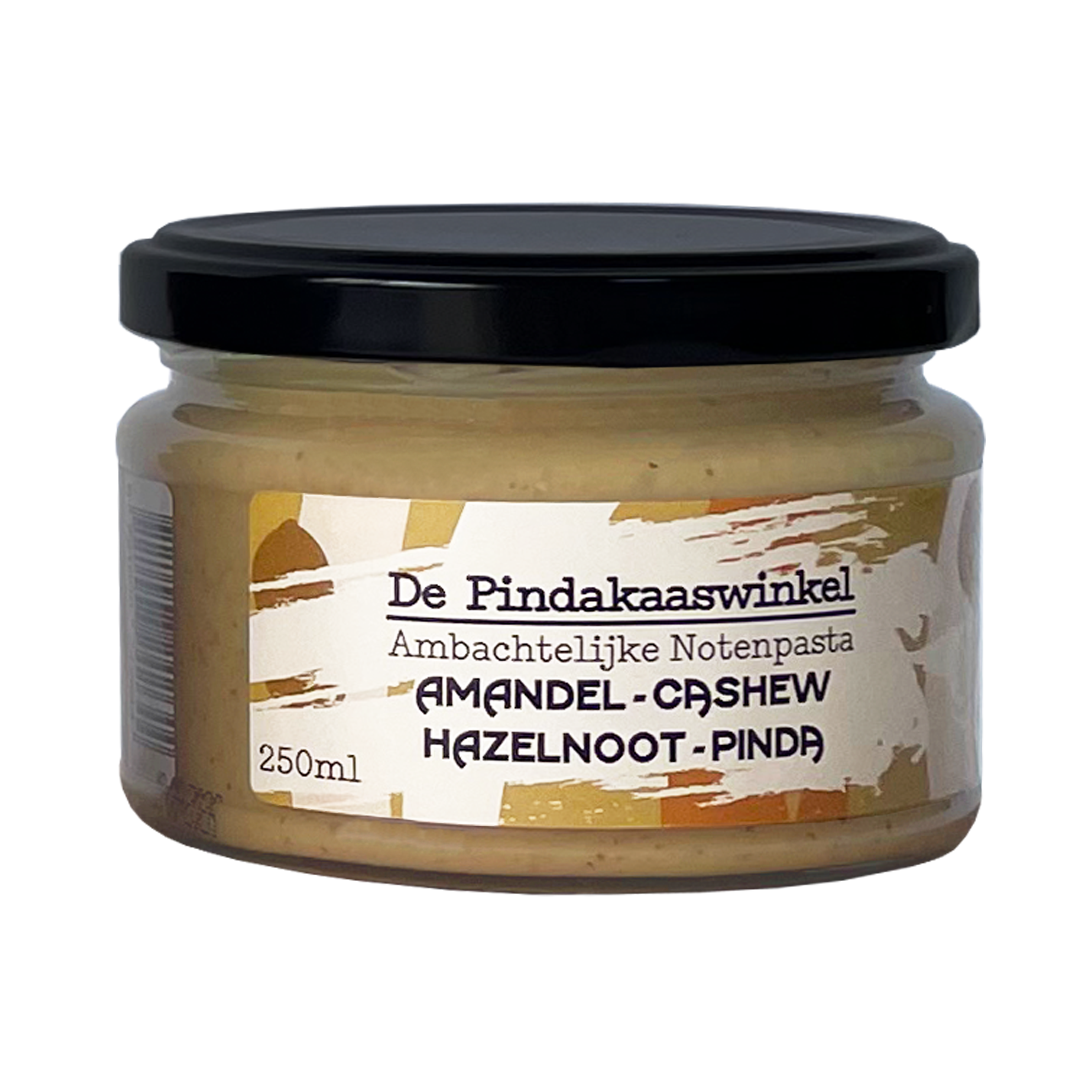 De Pindakaaswinkel Notenpasta Gemengd (amandel, cashew en hazelnoot)