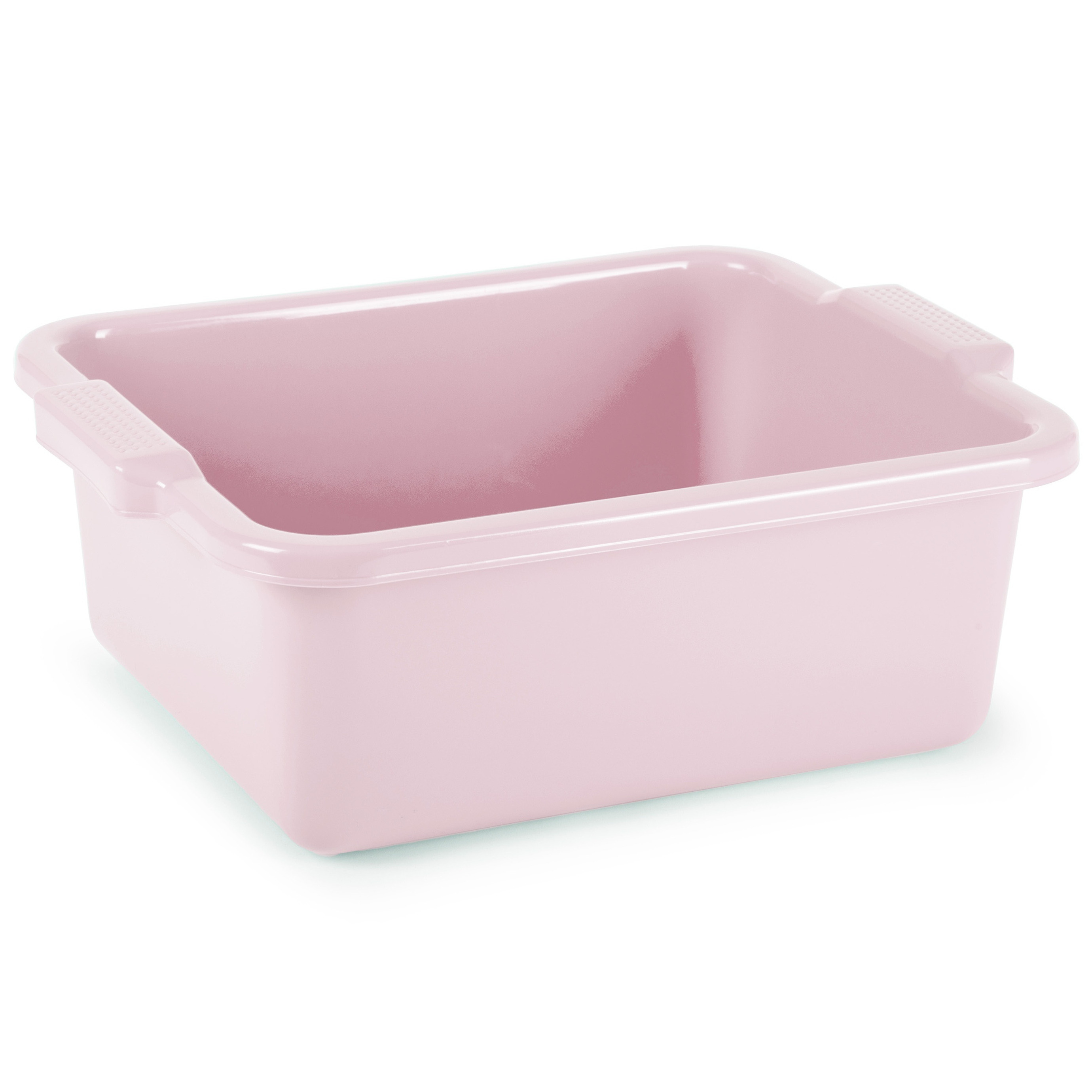 PlasticForte afwas en schoonmaak Teil - Rechthoek - kunststof - 11L - x 30 x 14 cm - roze -