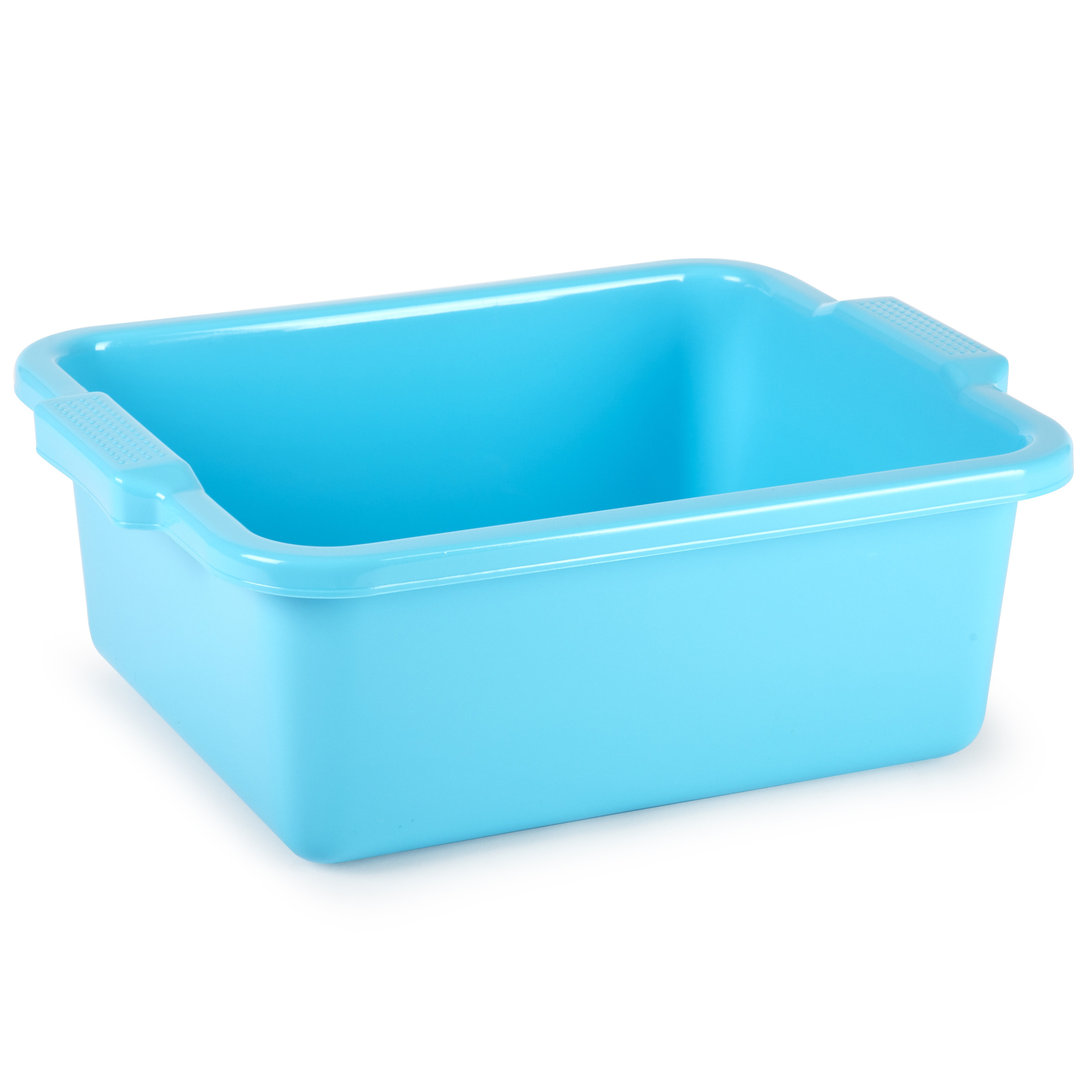 PlasticForte afwas en schoonmaak Teil - Rechthoek model - kunststof - 11 liter - x 30 x 14 cm - b -