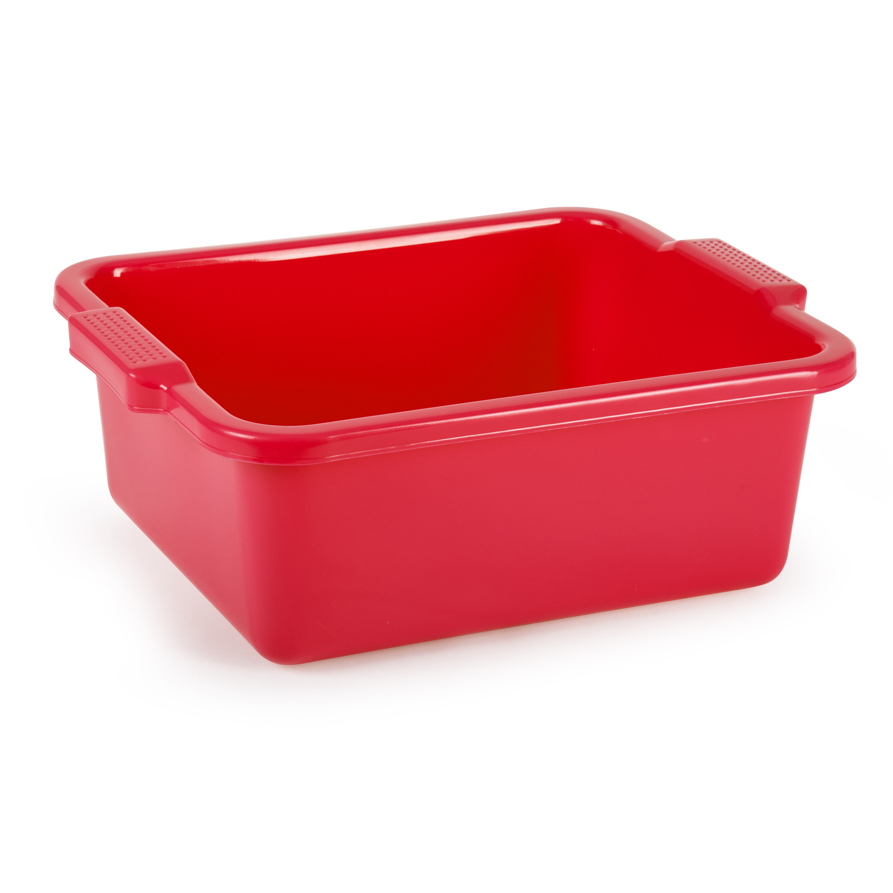 PlasticForte afwas en schoonmaak Teil - Rechthoek model - kunststof - 11 liter - x 30 x 14 cm - r -