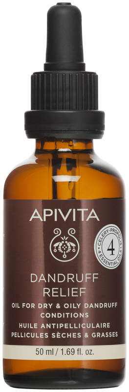 Apivita Oil pre-shampoo dandruff relief 50 ml
