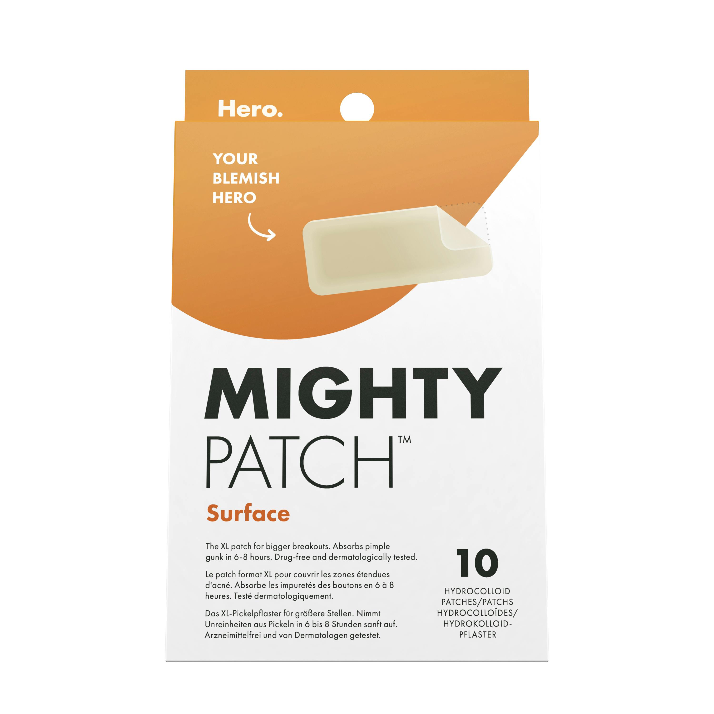 Hero. Mighty Patch Surface 10 st