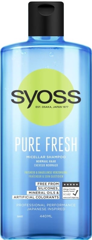 Syoss Pure fresh shampoo 440ml