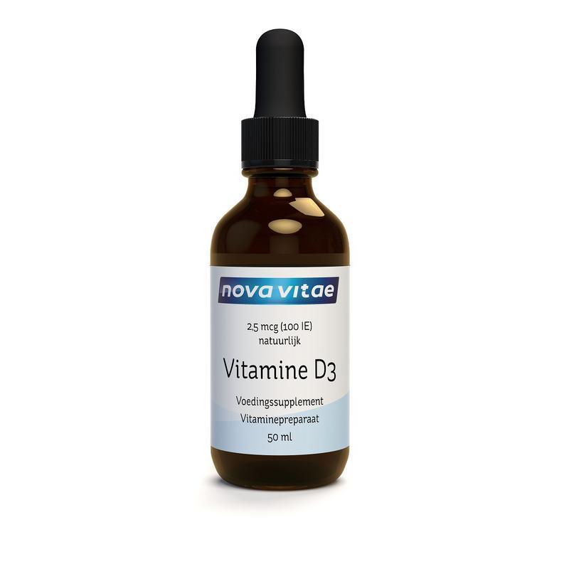 Nova Vitae Vitamine d3 100ie druppels 50 ML