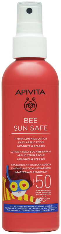 Apivita Hydra sun lotion voor kinderen spf50 200 ml