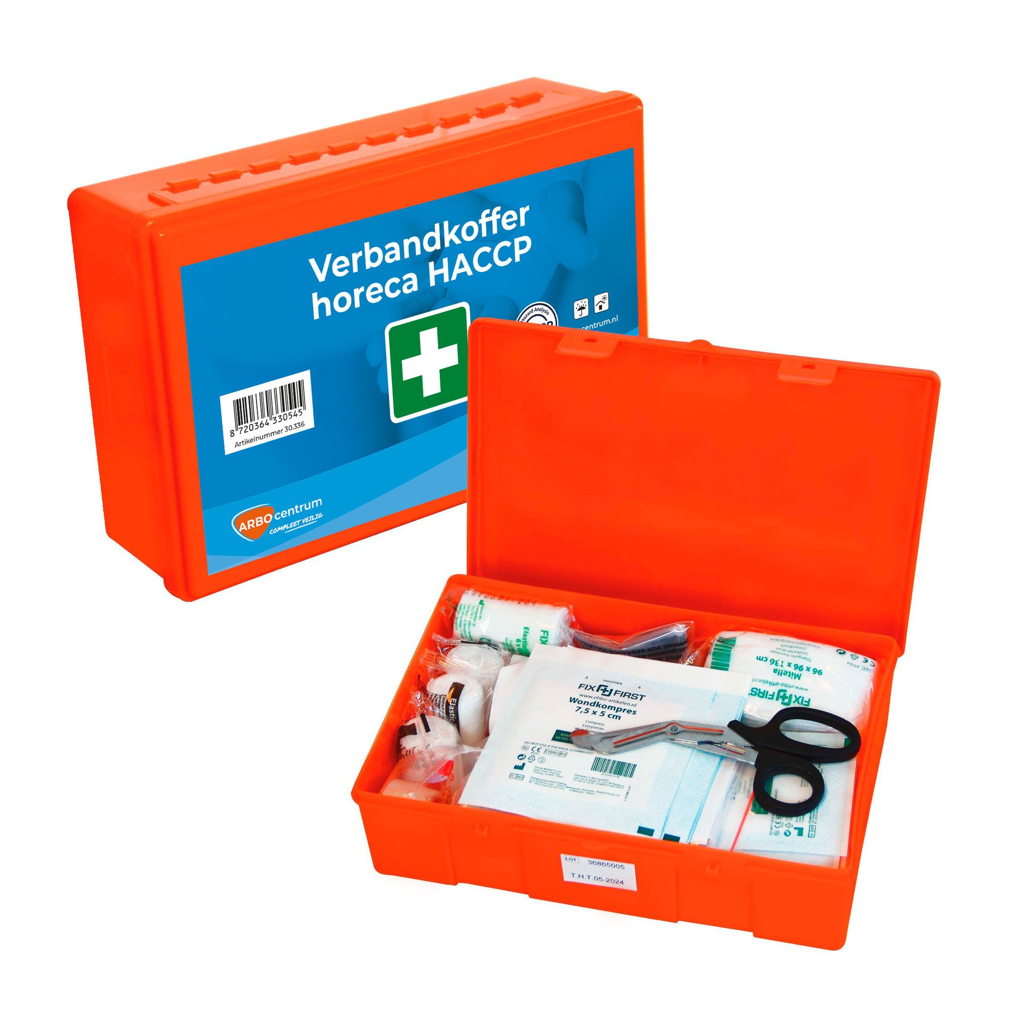 ARBO centrum Verbanddoos horeca HACCP - Verbanddoos horeca HACCP