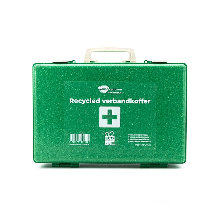 ARBO centrum Recycled verbandkoffer Groen - Recycled verbandkoffer Groen