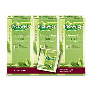 Pickwick &VerticalLine; Professional &VerticalLine; Green Tea Pure &VerticalLine; 75 x 1.5 gram