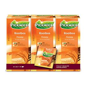 Pickwick &VerticalLine; Professional &VerticalLine; Rooibos Honing &VerticalLine; 75 x 1.5 gram
