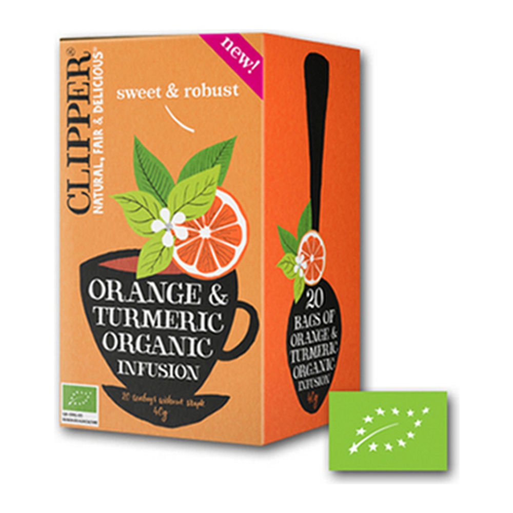 | Orange Turmeric Bio  | 4 x 20 stuks