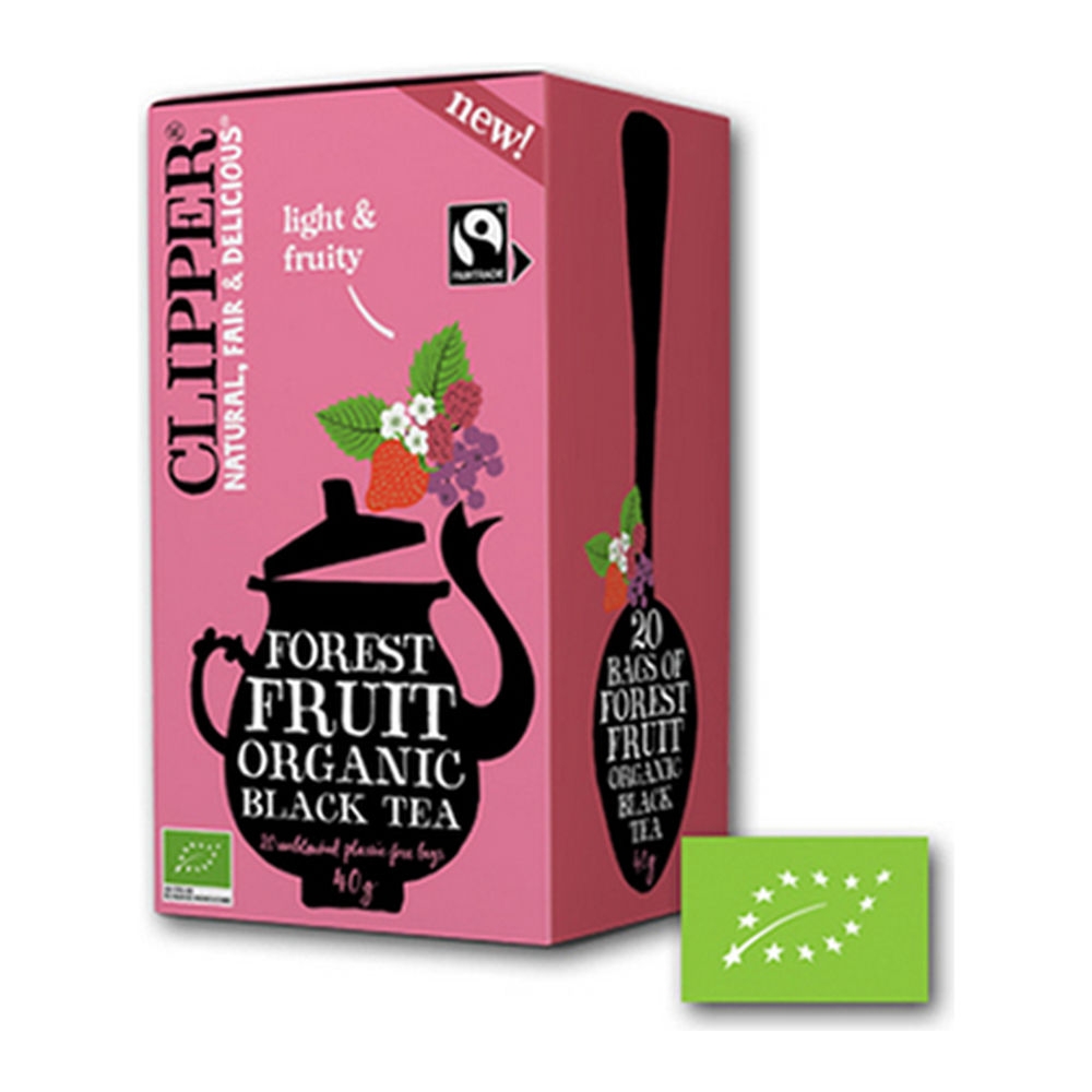 | Forest Fruit Black Tea Bio  | 4 x 20 stuks
