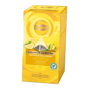 Lipton Tea &VerticalLine; Exclusive Selection &VerticalLine; Citroen &VerticalLine; Doos 6 x 25 stuks