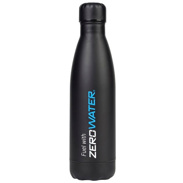 ZeroWater On the go  drinkfles zwart