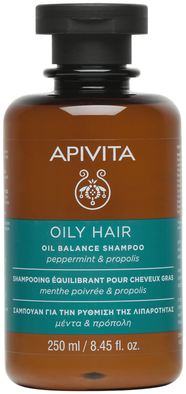 Apivita Oil balance shampoo mint & propolis 250ml
