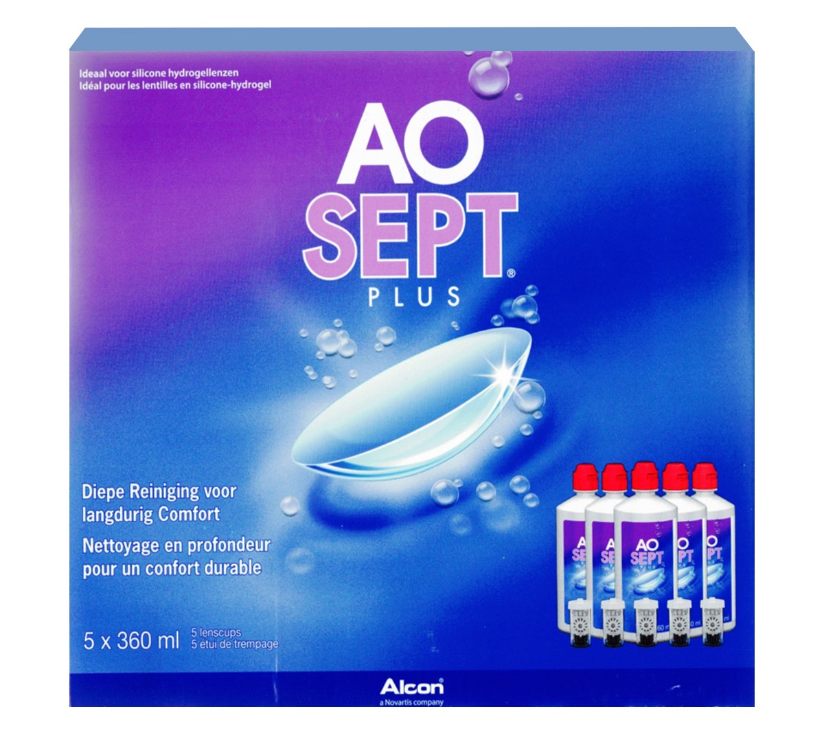 AOSept Plus 6 maanden (5x360ml)