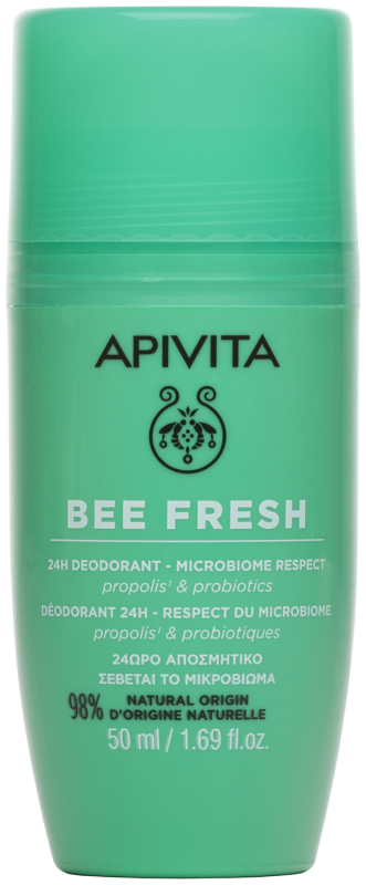Apivita Bee fresh deo roll on 50 ml