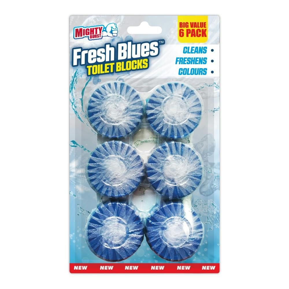 Fresh Blues Toiletblokjes 6 st