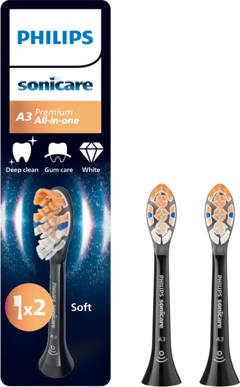 Philips Sonicare Premium All-in-One HX9092/88 Zwart (2 stuks)