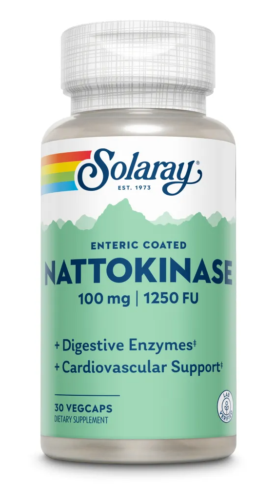 Solaray Nattokinase 100mg Capsules