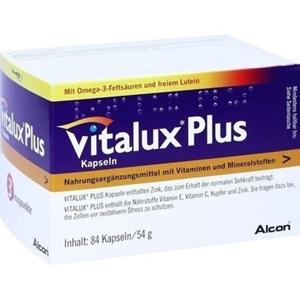 Alcon Vitalux Plus (84 stuks) - Lenzenvloeistof > &VerticalLine; 123Optic.com