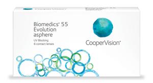 Biomedics 55 Evolution (6 lenzen) - Contactlenzen > Sferisch &VerticalLine; 123Optic.com