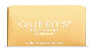 Queens Queen's Solitaire Multifocal (2 lenzen) - Contactlenzen > Multifocaal,Kleurlenzen &VerticalLine; 123Optic.com