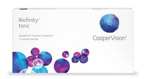 Biofinity Toric (3 lenzen) - Contactlenzen > Torisch &VerticalLine; 123Optic.com