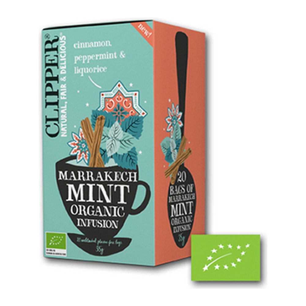 Clipper | Marrakech Mint Bio | 4 x 20 stuks