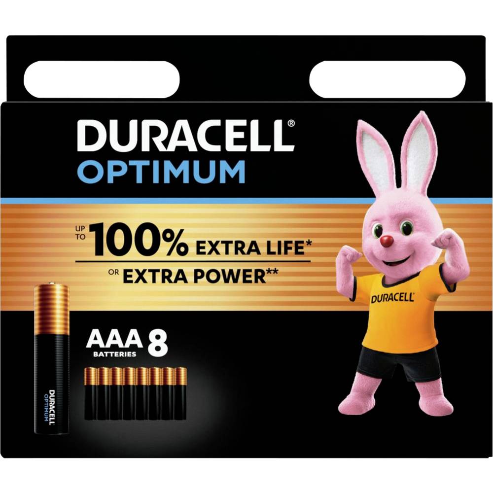 Duracell AAA batterij (potlood) 1.5 V 8 stuk(s)
