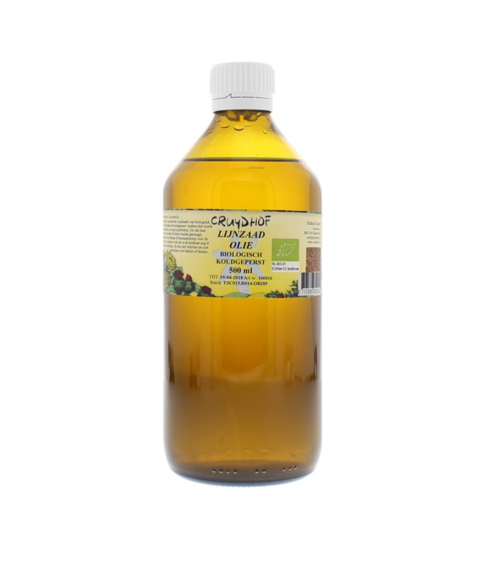 Cruydhof Lijnzaadolie 500ml