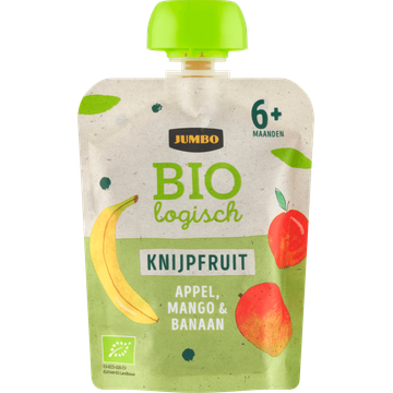 umbo Biologisch Knijpfruit Appel, Mango & Banaan 6+ Maanden 90 g