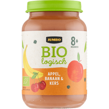 umbo Biologisch Babyvoeding Appel, Banaan & Kers 8+ Maanden 190 g
