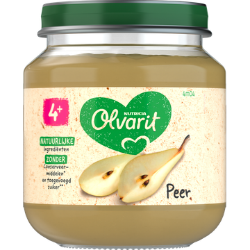Olvarit lvarit Peer 4+ Maanden 125 g bij Jumbo