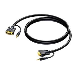 Procab CLV115/15 SVGA/Mini-jack videokabel 15m