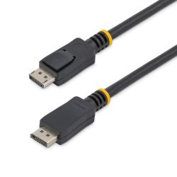 StarTech.com 2m DisplayPort 1.2 Kabel mit Verriegelung (Stecker/Stecker) - DP 4k Kabel - Schwarz