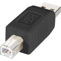 renkforce USB 2.0 Adapter [1x USB 2.0 Stecker A - 1x USB 2.0 Stecker B] rf-usba-03 vergoldete Steckk