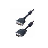 DVI - VGA kabel DVI-A 12+5-pin male - VGA male 3,00 m zwart