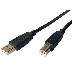 Sharkoon USB 2.0 Kabel, USB-A > USB-B 0,5m