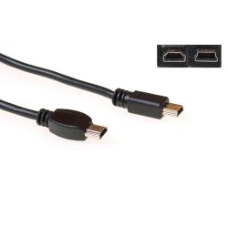 Advanced Cable Technology Usb go mini 5p-b male 2.00m - 