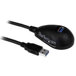 StarTech.com 5ft Black USB 3 Desktop Extensi