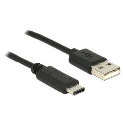 DeLOCK USB 2.0 Kabel, USB-C > USB-A