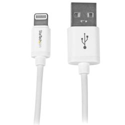 StarTech.com 1m White 8-pin Lightning to USB