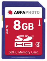 AgfaPhoto 8GB SDHC Memory card 8GB SDHC flashgeheugen