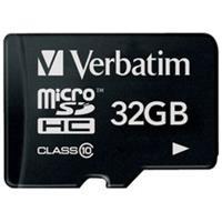 Verbatim Speicherkarte MicroSDHC/SDXC Premium, Speicherkapazität, 32 GB