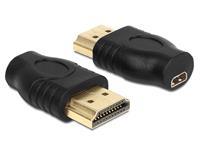 EIN MICRO HDMI AUF HDMI-ADAPTER-STECKER - Delock