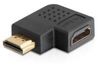 Hdmi Adapter hdmi a - a 90 rechts-gewinkelt St/Bu (65076) - Delock