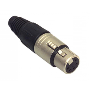 Neutrik X-series NC5FX soldeerbare 5pin XLR connector vrouwelijk