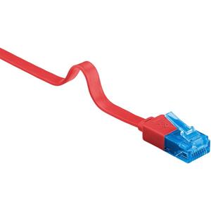 pro CAT 6A flat-patch cable U/UTP red