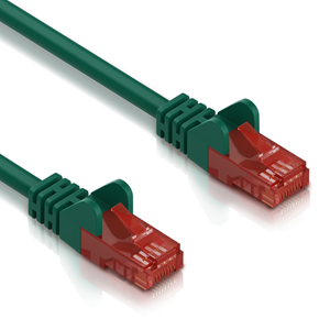 Patchkabel RJ45 u/utp C6 3.00m grün (68410) - Goobay